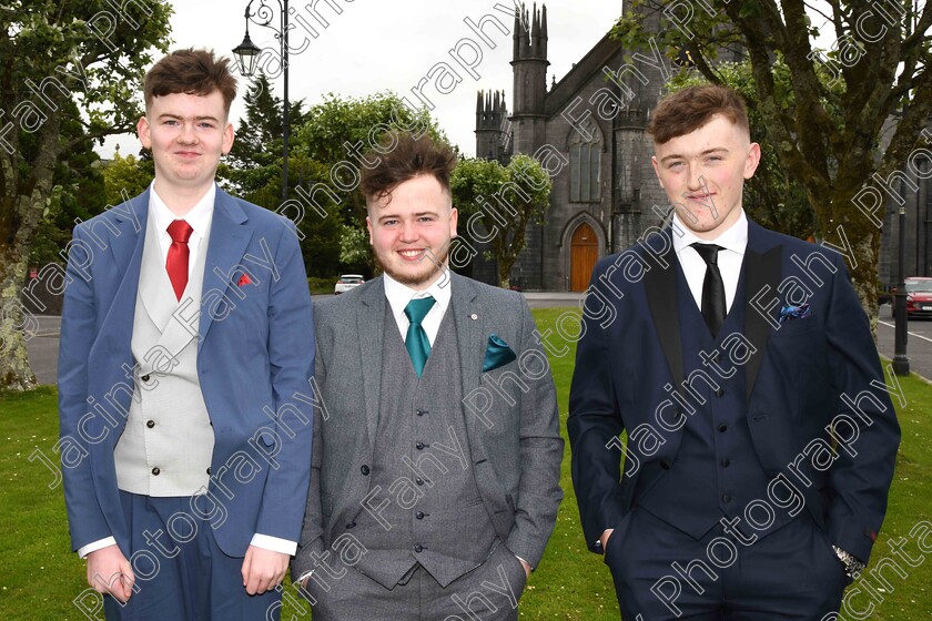 DSC 0254 
 Adam McGreal, Mark Fallon and Jamie Treacy at St. Jarlath's College, Tuam Debs.