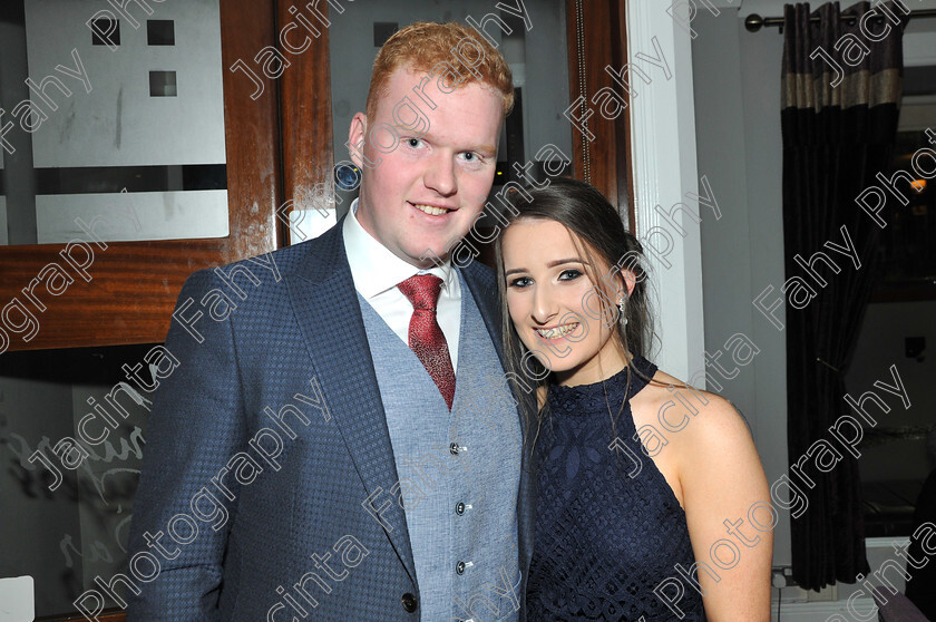 DSC 0032 
 Gary O'Neill and Aoife Coen, Sylane at the Sylane Hurling Club Social in the Corralea Court Hotel.