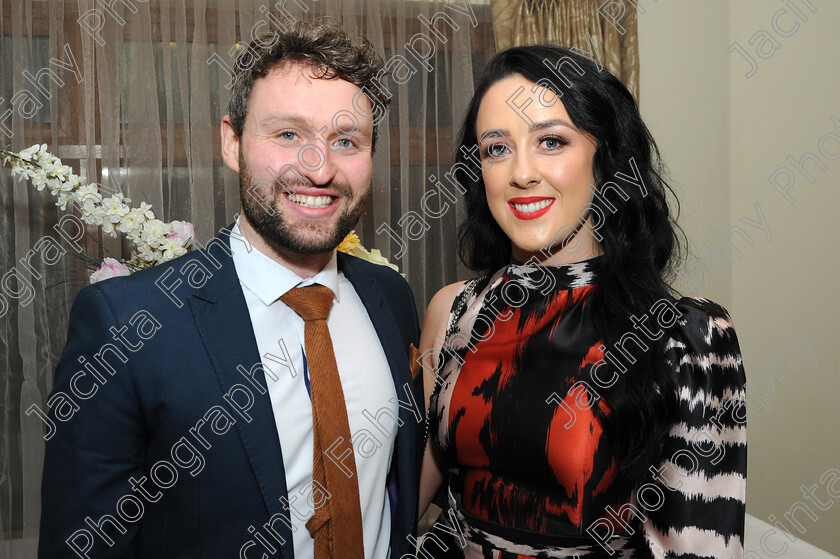 DSC 0071 
 David Lennon, Williamstown and Claire Gibbons, Glenamaddy at the Williamstown GAA Social in the Ard Ri House Hotel, Tuam.