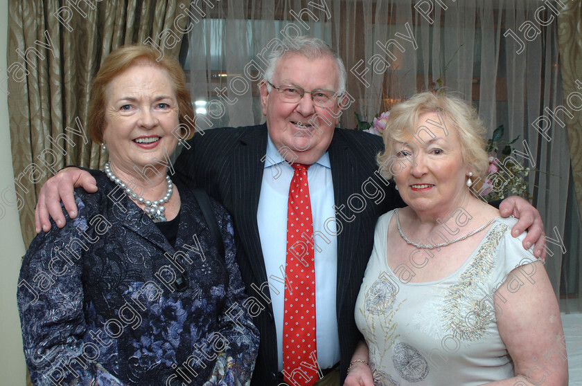 DSC 0018 
 Pictured at the Tuam Stars Social in the Ard Ri House Hotel, Tuam were Helen and Dave Stapleton and Kitty Monaghan, Tuam.