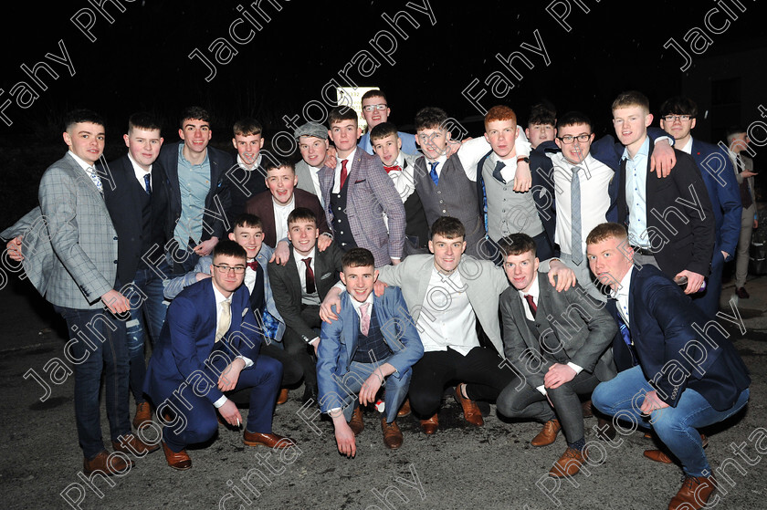 DSC 6202 
 Students from St. Jarlath's College at the Tuam Grad.