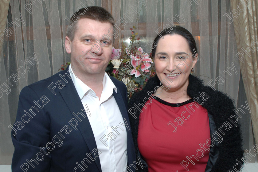 DSC 0023 
 Pictured at the Dunmore McHales Social in the Ard Ri House Hotel, Tuam were Joe and Sinead Sheridan, Milltown.