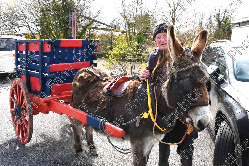 DSC 2121 
 Thomas Concannon, Cahernagcapaill with his donkey Belgium.